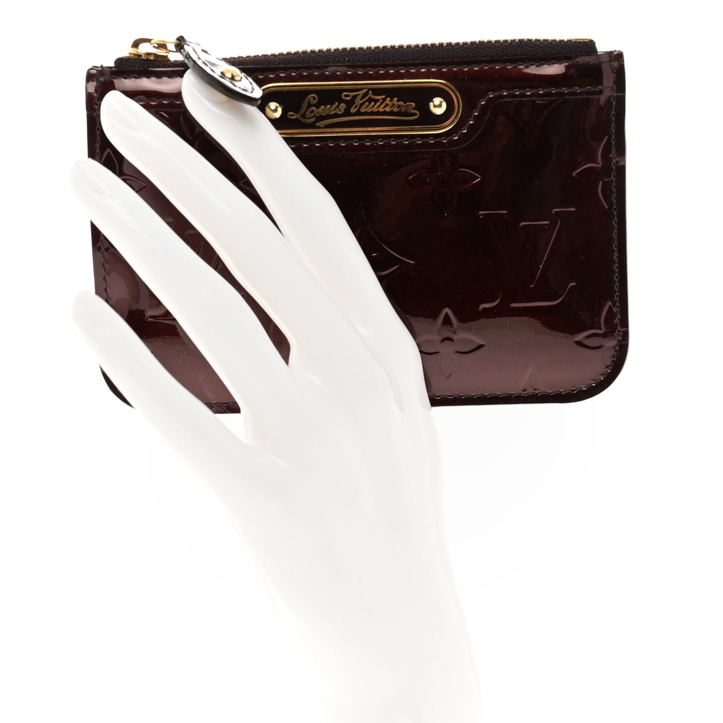Vernis Key Pouch Griotte