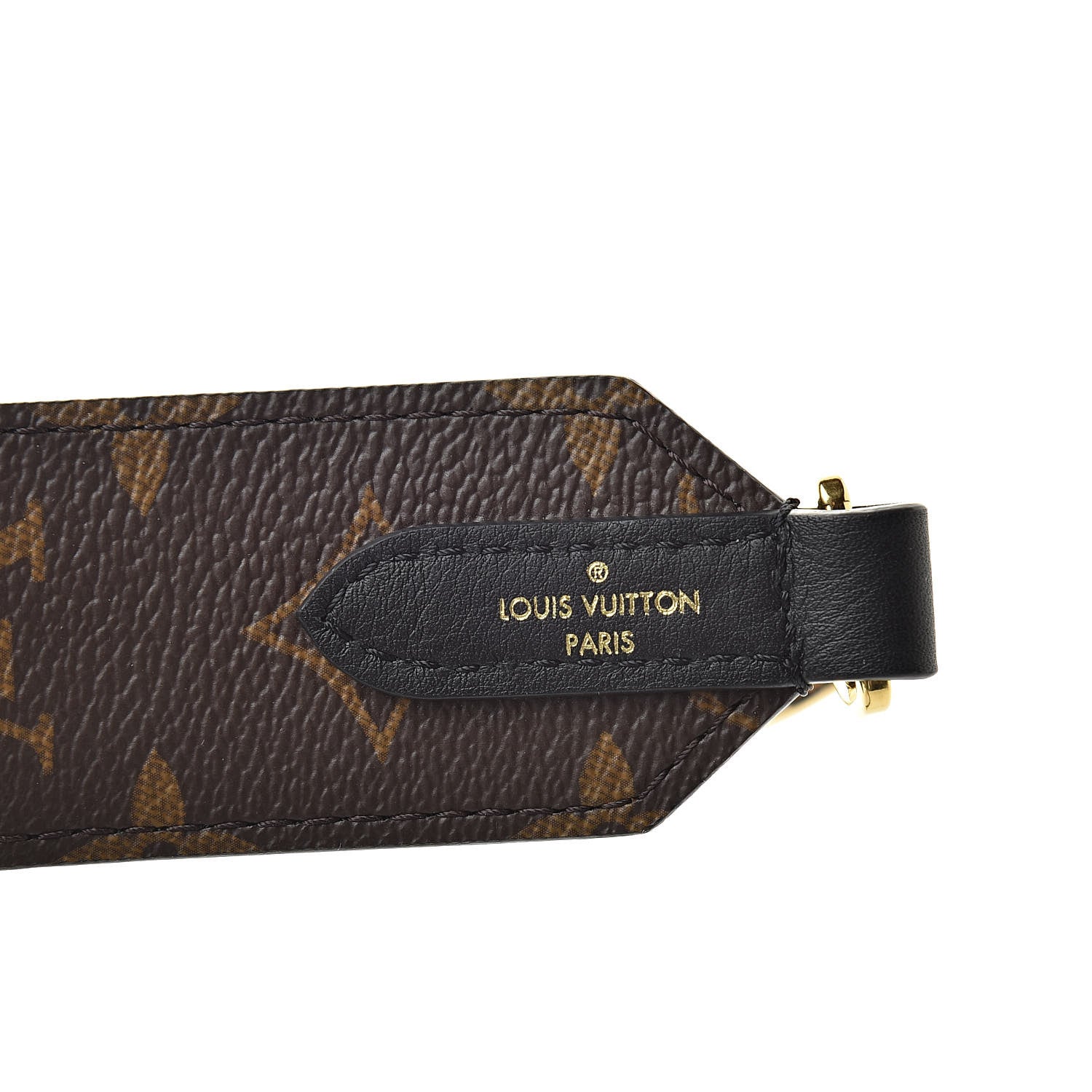Louis Vuitton Monogram Letter Bandouliere Shoulder Strap Black 3 of 7