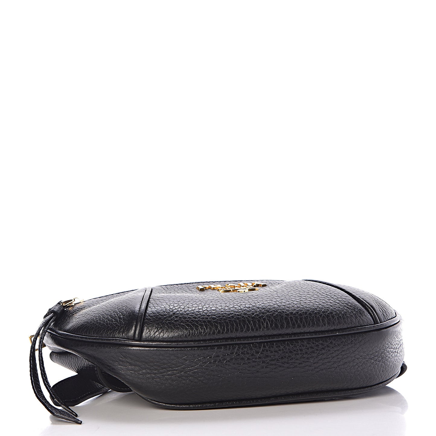 Vitello Daino Small Belt Bag Black