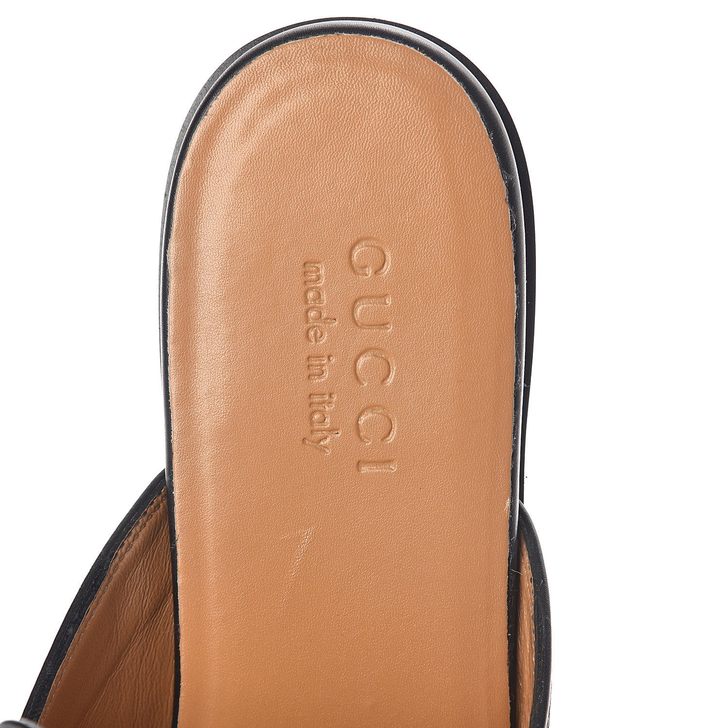 Gucci Calfskin Mens Princetown Slippers 8 Black 5 of 8