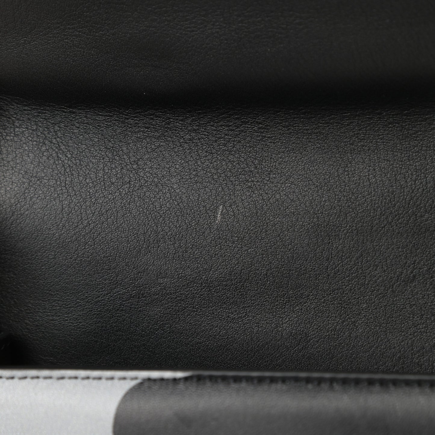 Calfskin Camouflage Tiny PS11 Classic Shoulder Bag Black