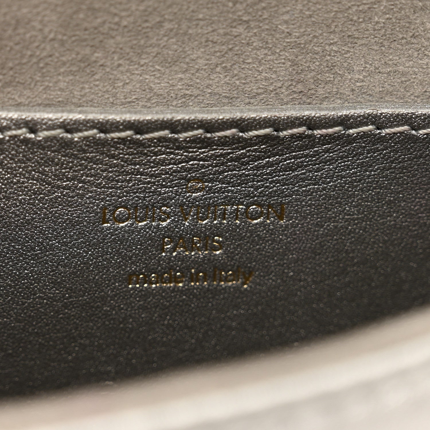 Louis Vuitton Calfskin New Wave Multi Pochette Metallic Grey 9 of 10