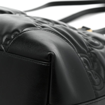 Gucci Calfskin GG Matelasse Medium Ophidia Shopping Tote Black 8 of 13