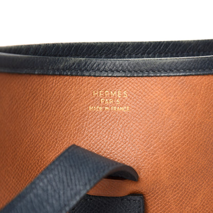 Hermes Courchevel Evelyne GM Gold Black 15 of 17
