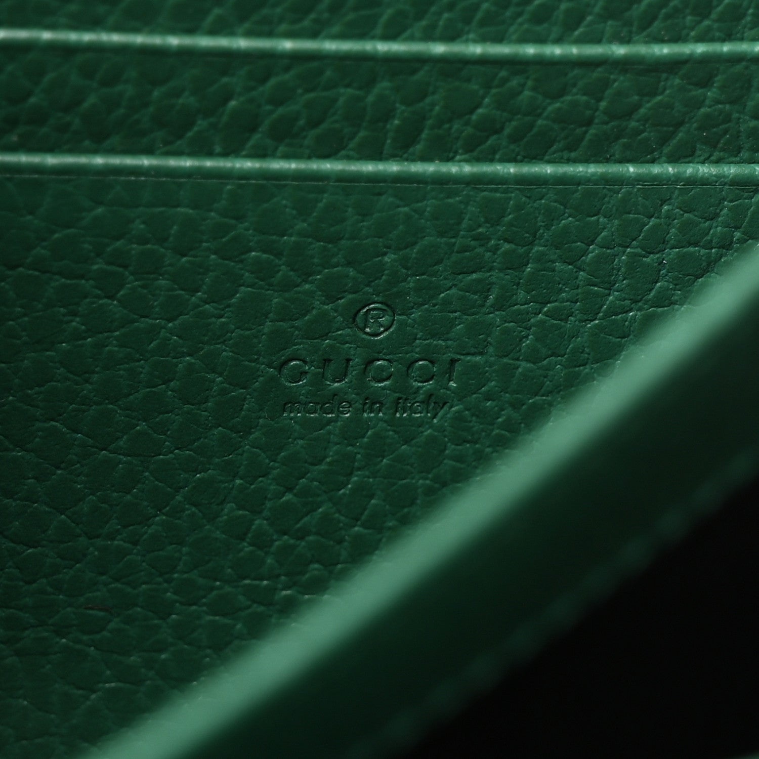 Gucci Calfskin Mini Dionysus Chain Wallet Emerald 6 of 9