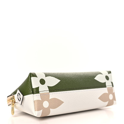 Louis Vuitton Monogram Giant Cosmetic Pouch Kaki 4 of 8