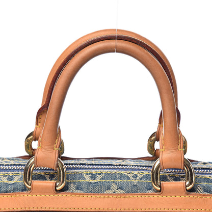 Louis Vuitton Monogram Denim Neo Speedy Blue 10 of 19