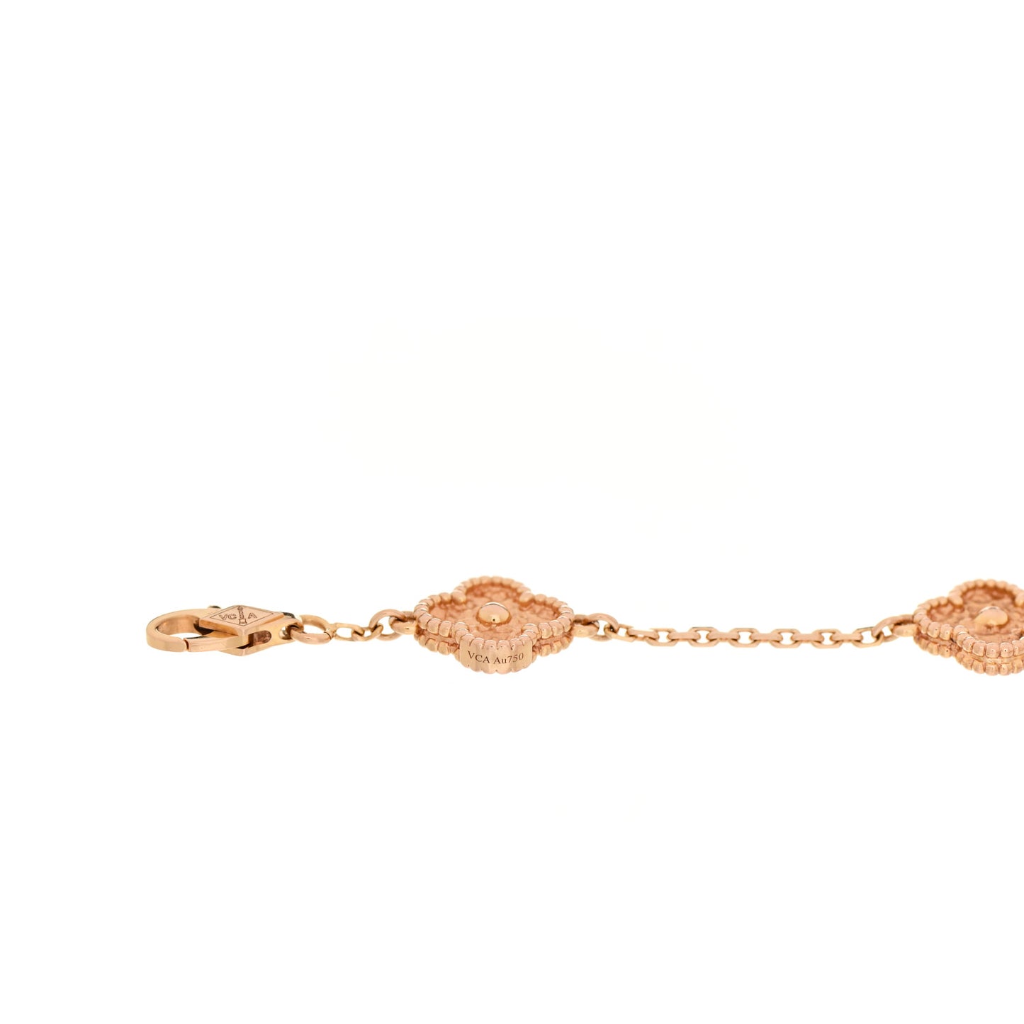 18K Rose Gold 6 Motifs Sweet Alhambra Bracelet