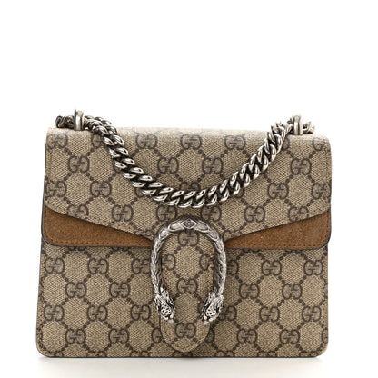 Gucci GG Supreme Monogram Mini Dionysus Shoulder Bag Taupe 1 of 10