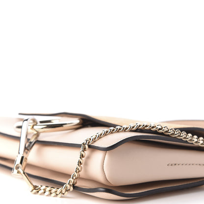 Chloe Suede Calfskin Small Faye Shoulder Bag Cement Pink 7 of 11
