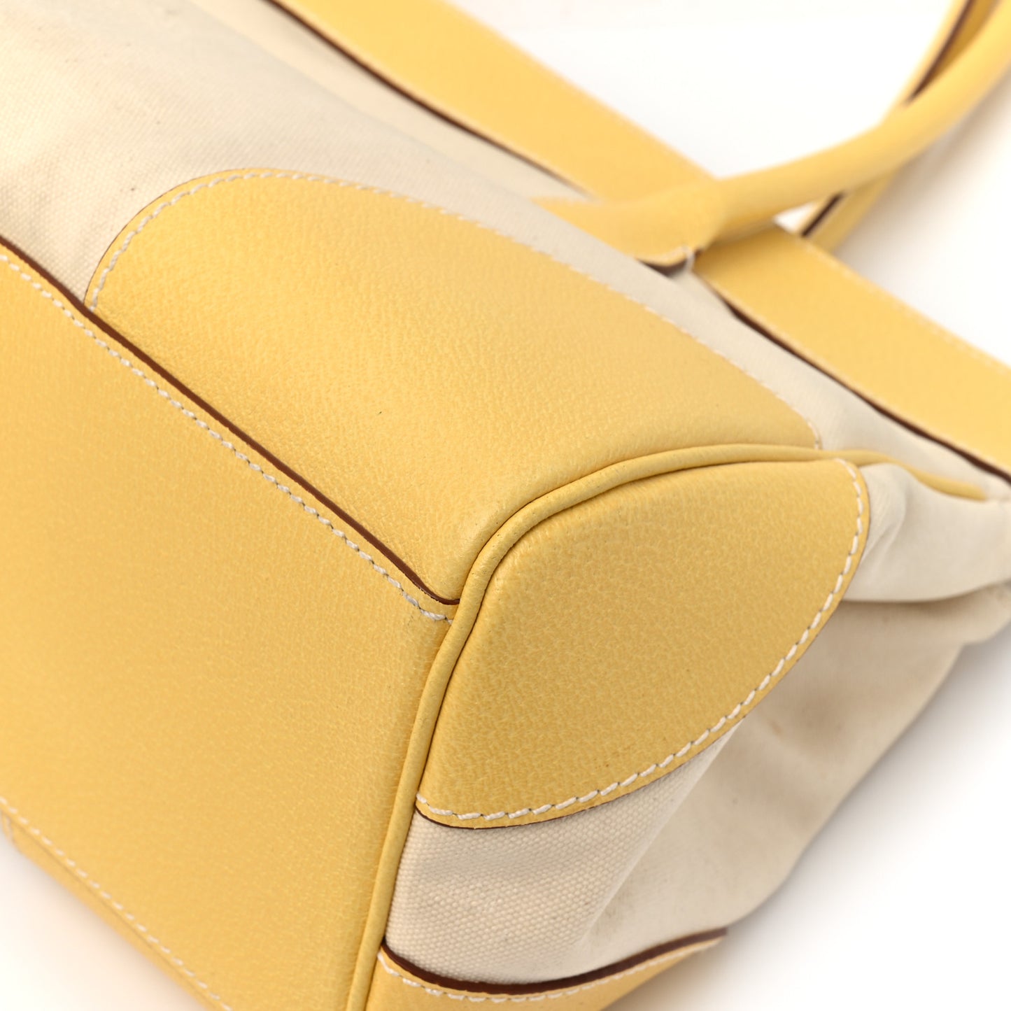 Canapa Cinghiale Cuir Tote Grezzo Crema