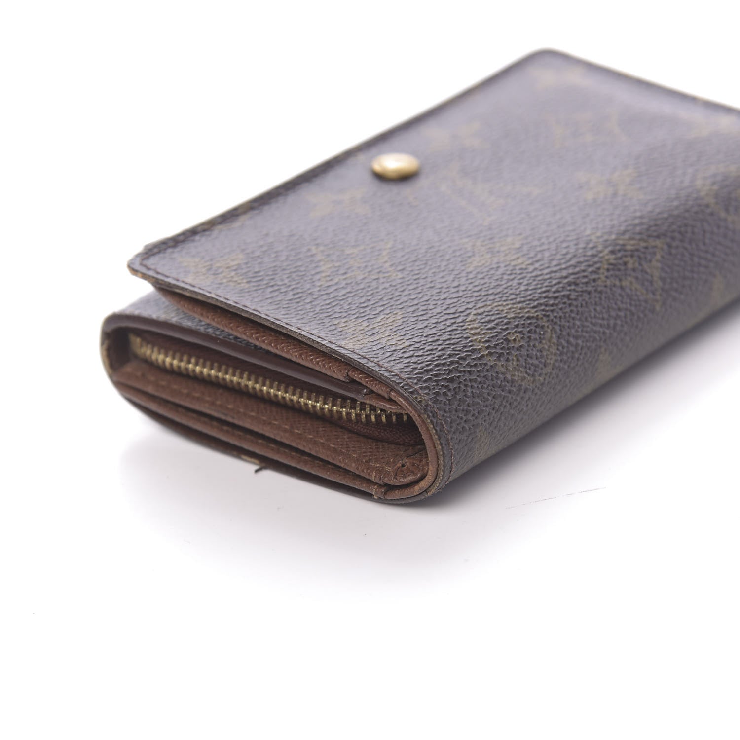 Louis Vuitton Monogram Porte-Monnaie Billets Tresor Wallet 11 of 12