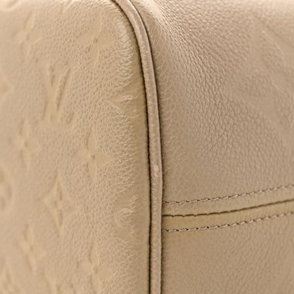 Louis Vuitton Empreinte Monogram Giant Neverfull MM Tourterelle 12 of 13