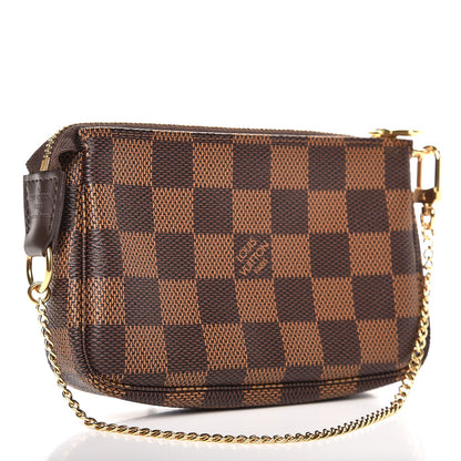 Louis Vuitton Damier Ebene Mini Pochette Accessories 3 of 8
