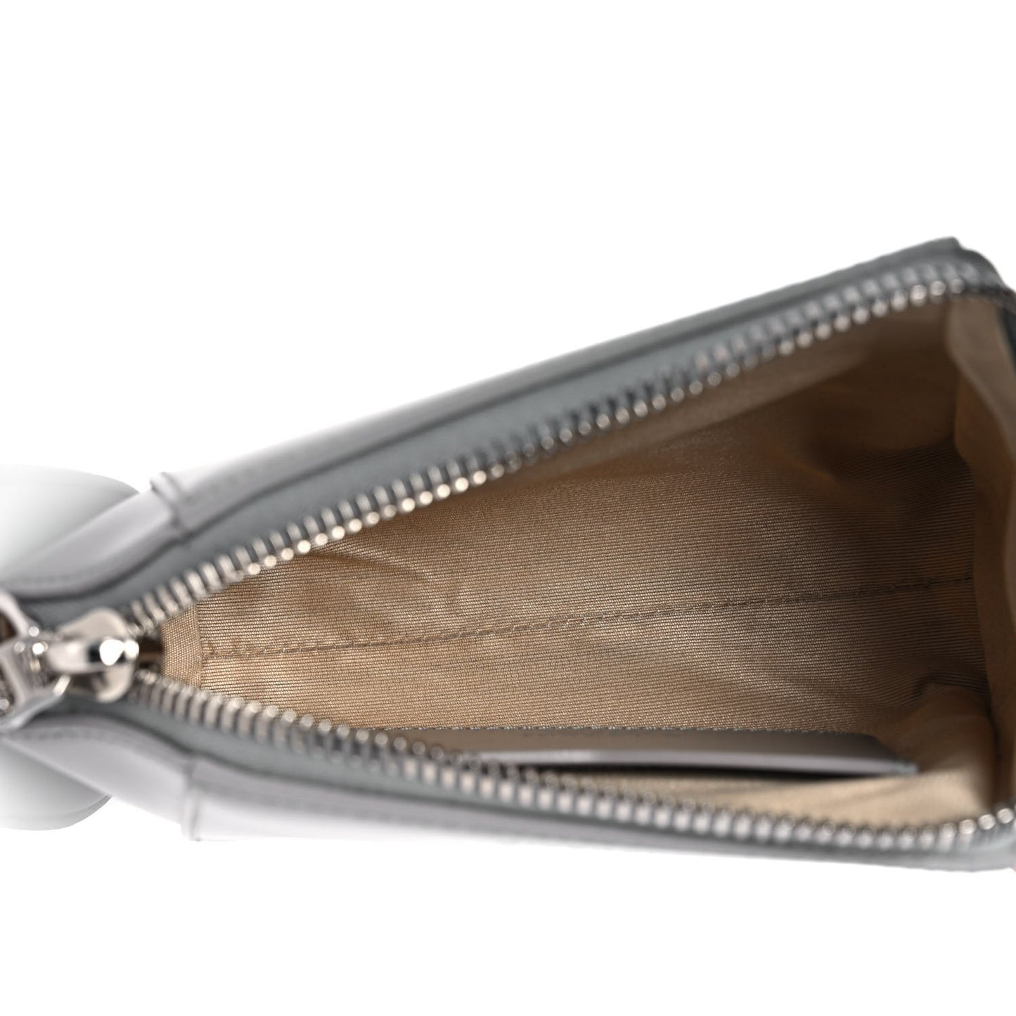 Sugar Goatskin Nano Antigona Pearl Grey