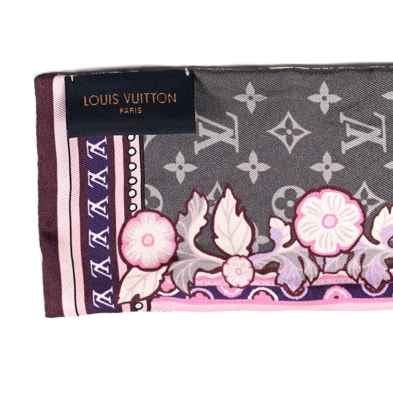 Louis Vuitton Silk Louis A Paris Bandeau Rose 3 of 3