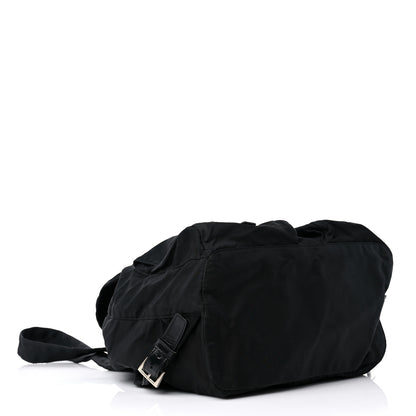 Prada Nylon Vela Medium Backpack Black 4 of 14