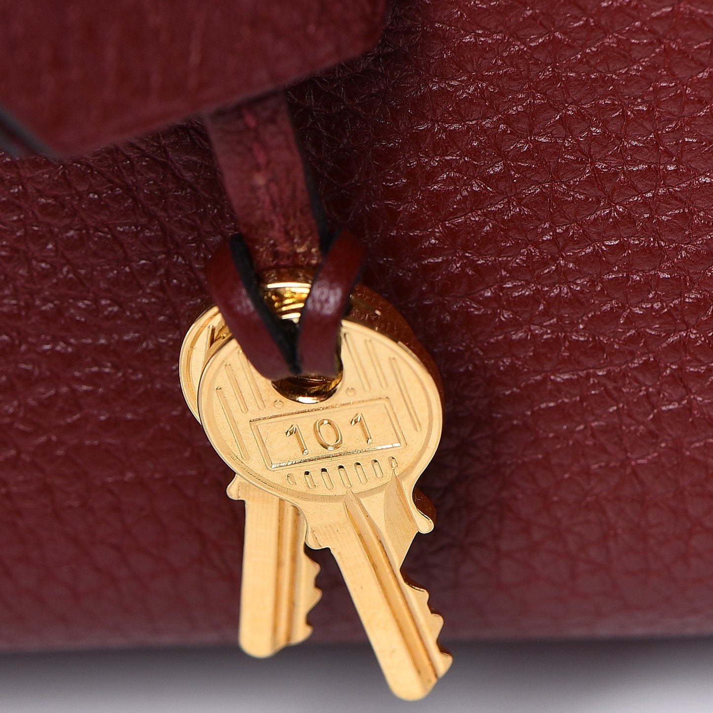Taurillon Clemence Birkin 35 Rouge H