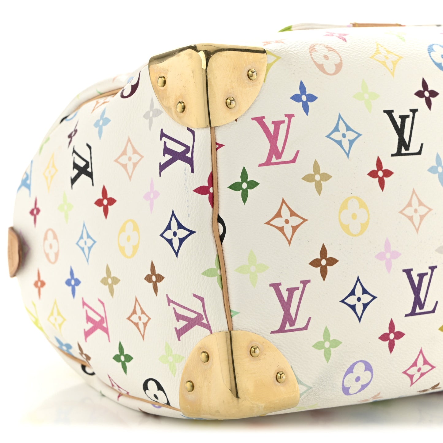 Monogram Multicolor Speedy 30 White