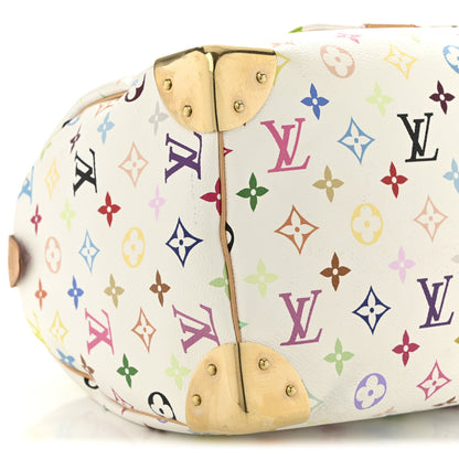 Louis Vuitton Monogram Multicolor Speedy 30 White 8 of 9