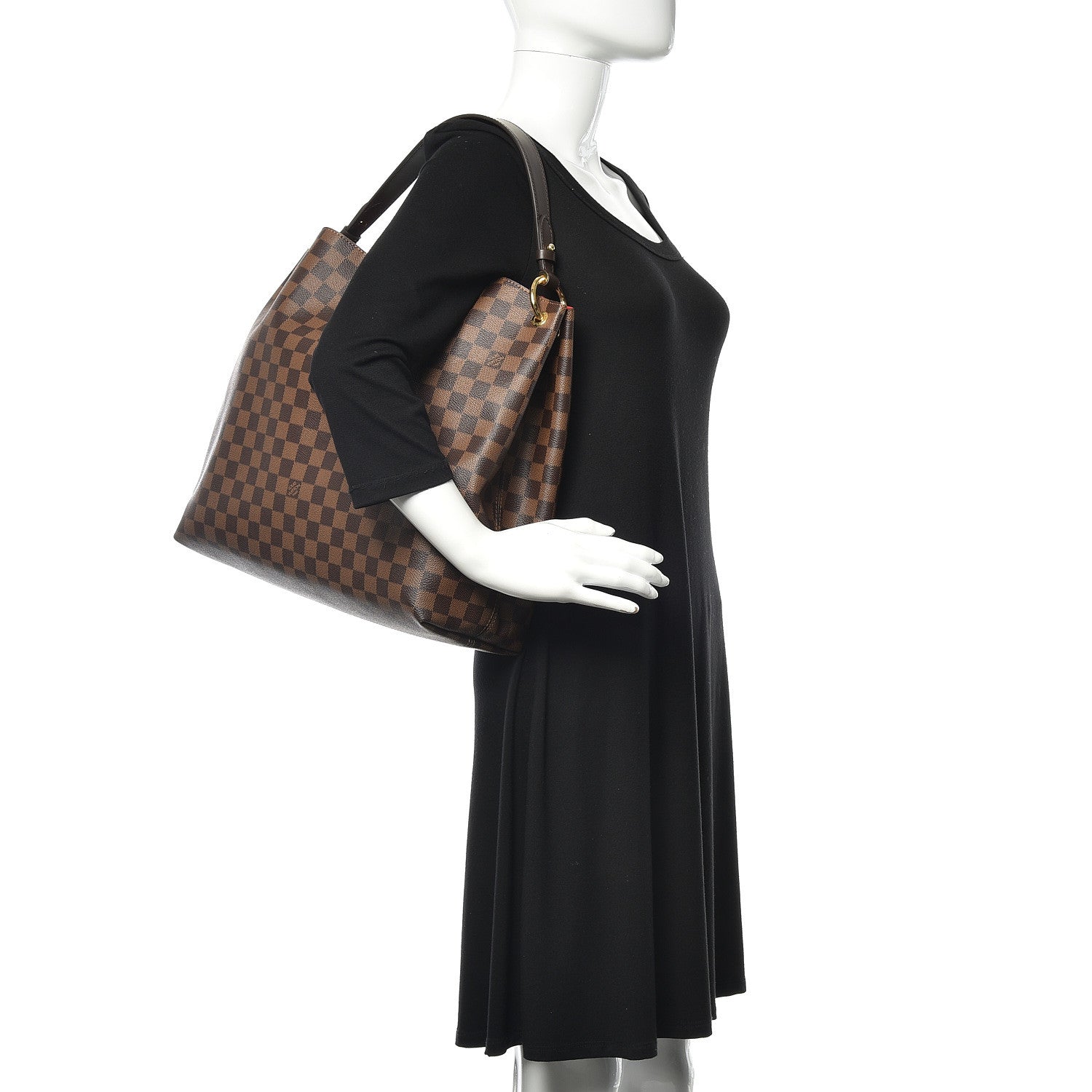 Louis Vuitton Damier Ebene Graceful MM 2 of 9