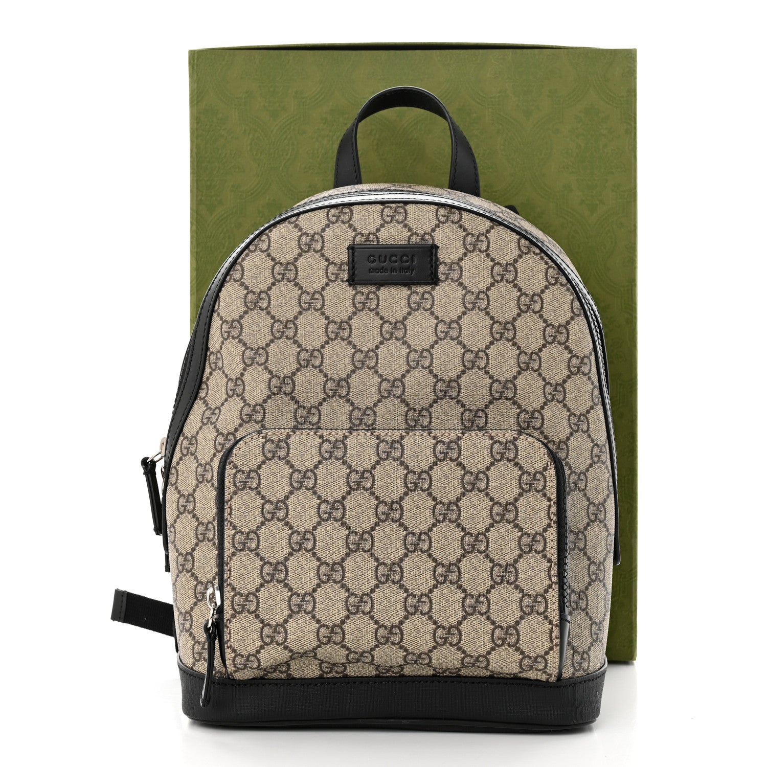 Gucci GG Supreme Monogram Small Eden Day Backpack Black 12 of 12