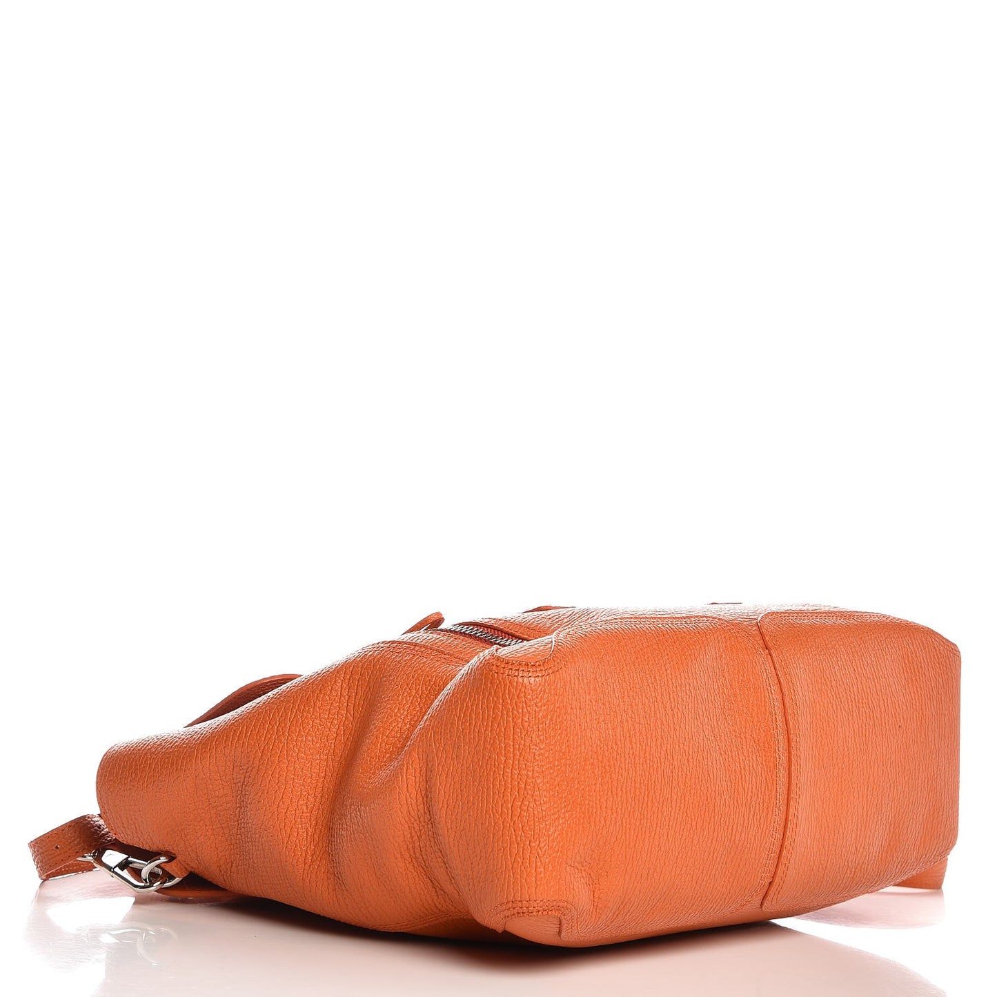 3.1 Textured Calfskin Large Pashli Satchel Mandarin