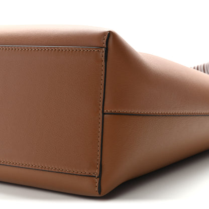Loewe Smooth Calfskin Small Anagram Tote Tan Ecru 10 of 10