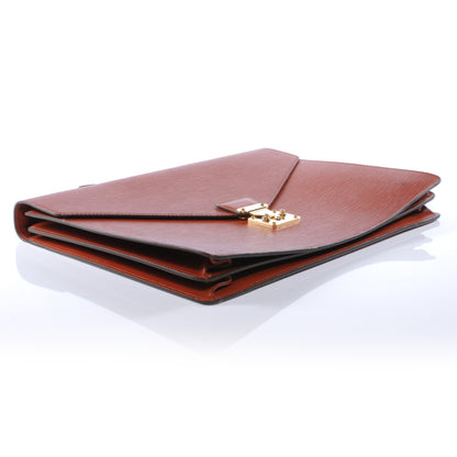 Louis Vuitton Epi Serviette Ambassadeur Briefcase Fawn 5 of 9