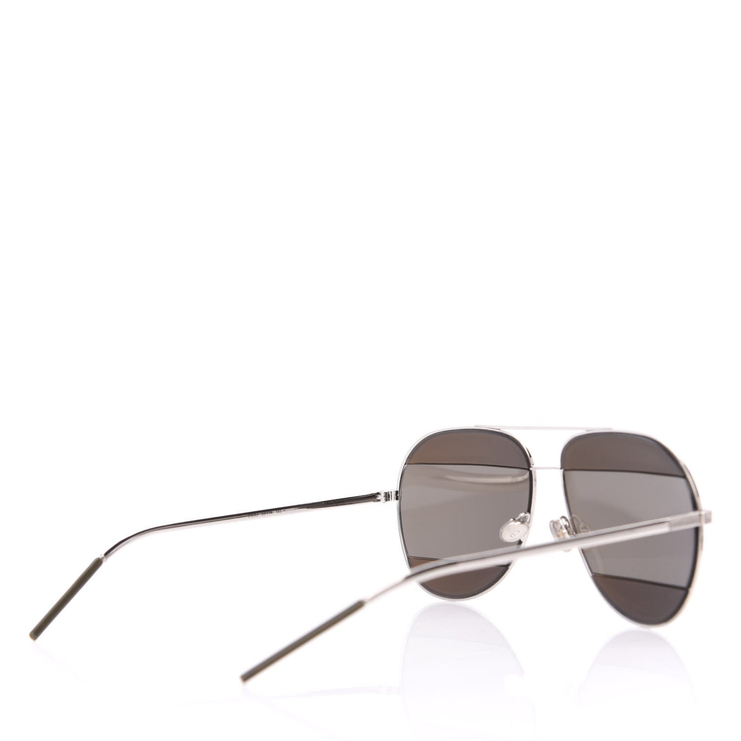 Metal DiorSplit 2 Sunglasses Brown Grey