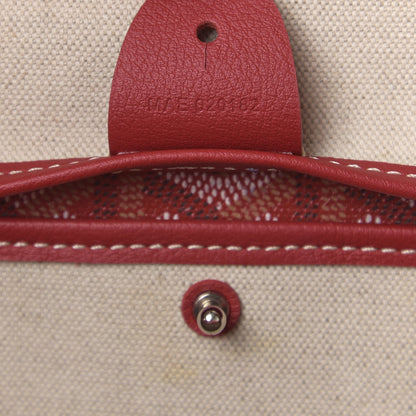 Goyard Goyardine Artois MM Red 12 of 14