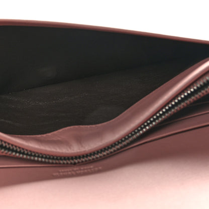 Bottega Veneta Nappa Intrecciato Continental Wallet on Chain Violet 6 of 10