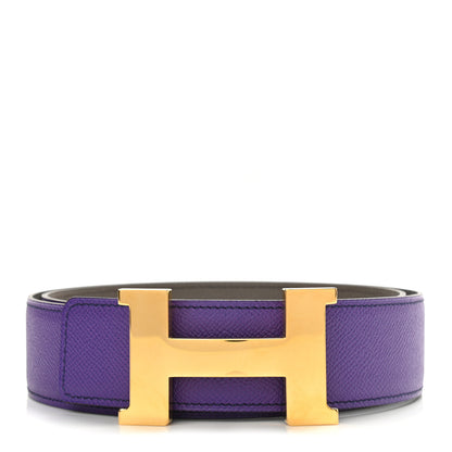 Hermes Epsom 38mm Constance H Belt 90 Crocus Etain 1 of 5