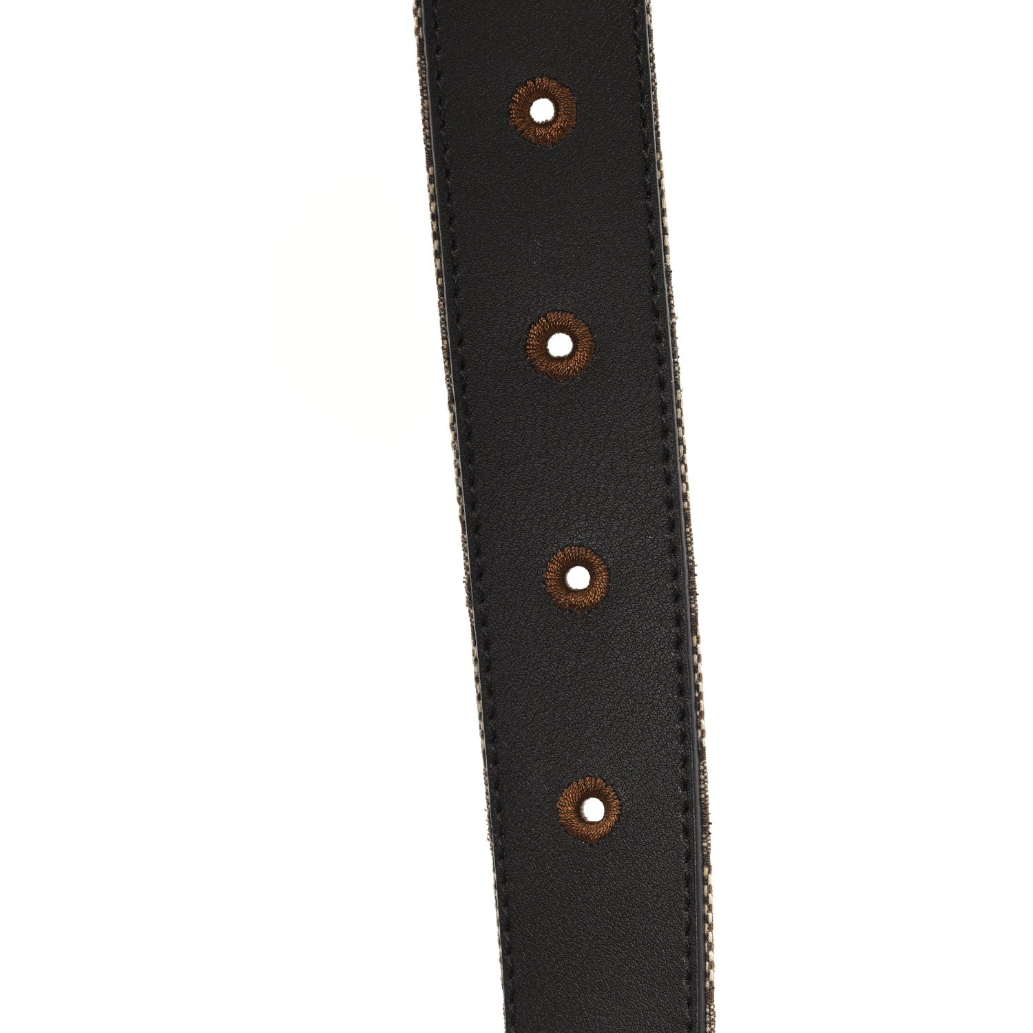 Gucci Original GG Canvas Marmont Thin Belt 105 42 Beige Ebony 4 of 5