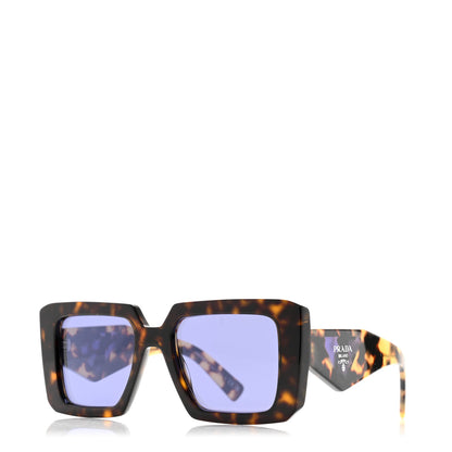 Prada Acetate Symbole Sunglasses SPR 23Y Tortoise 1 of 8