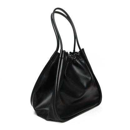 Proenza Schouler Calfskin XL Ruched Tote Black 4 of 15
