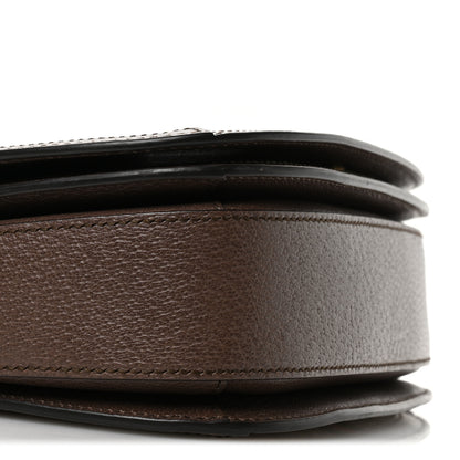 Gucci GG Supreme Monogram Web Small Ophidia Flap Messenger Bag Brown 9 of 12