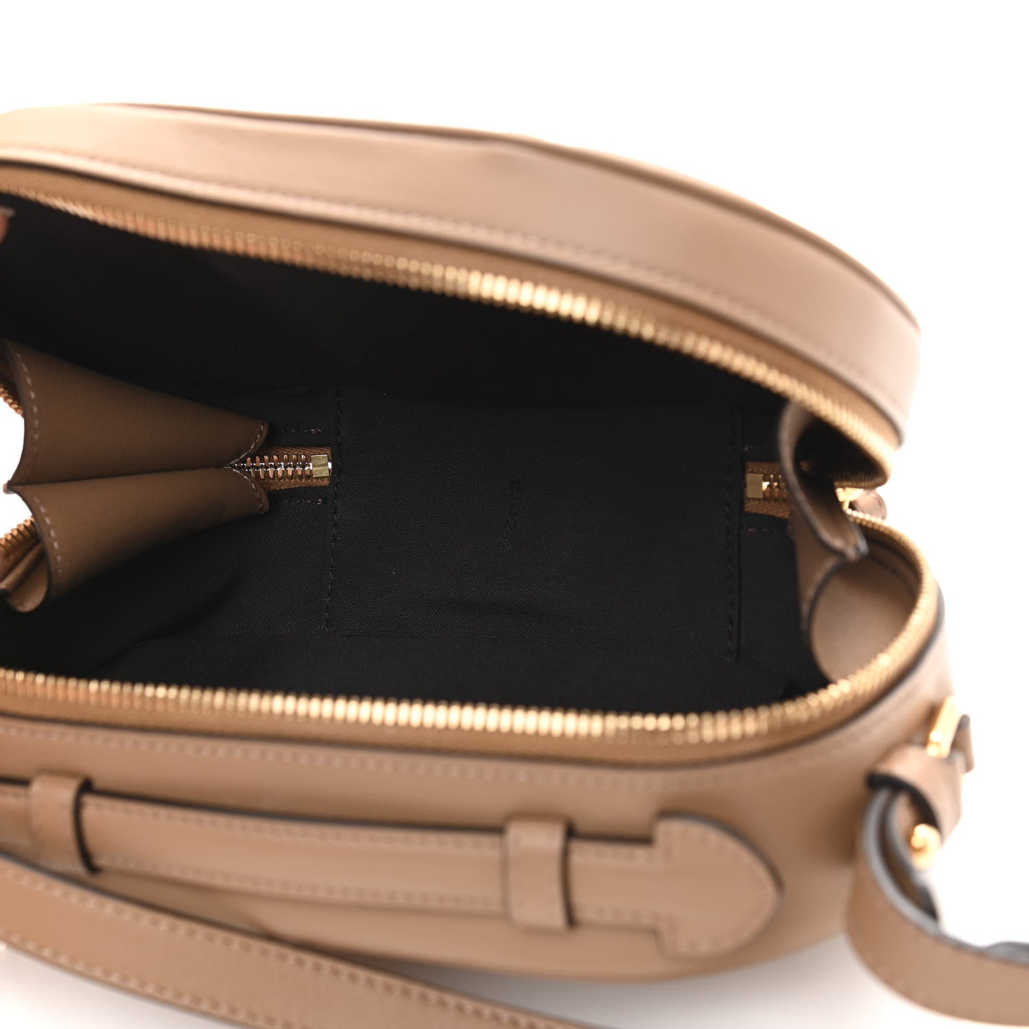 Fendi Vitello Grace Camoscio O'Lock Mini Camera Case Sand Rovere 5 of 11