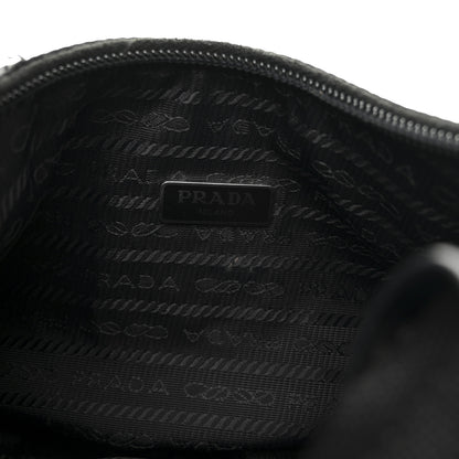 Prada Tessuto Nylon Mini Re-Edition 2000 Bag Black 6 of 13