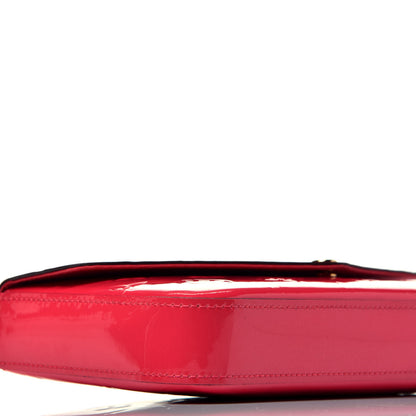 Louis Vuitton Vernis Felicie Pochette Chain Wallet Hot Pink 7 of 8