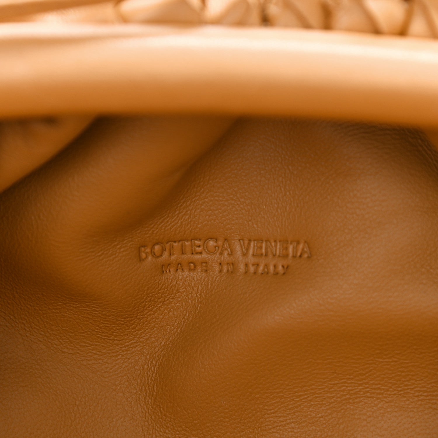 Bottega Veneta Nappa Intrecciato The Mini Pouch Carmel 6 of 11