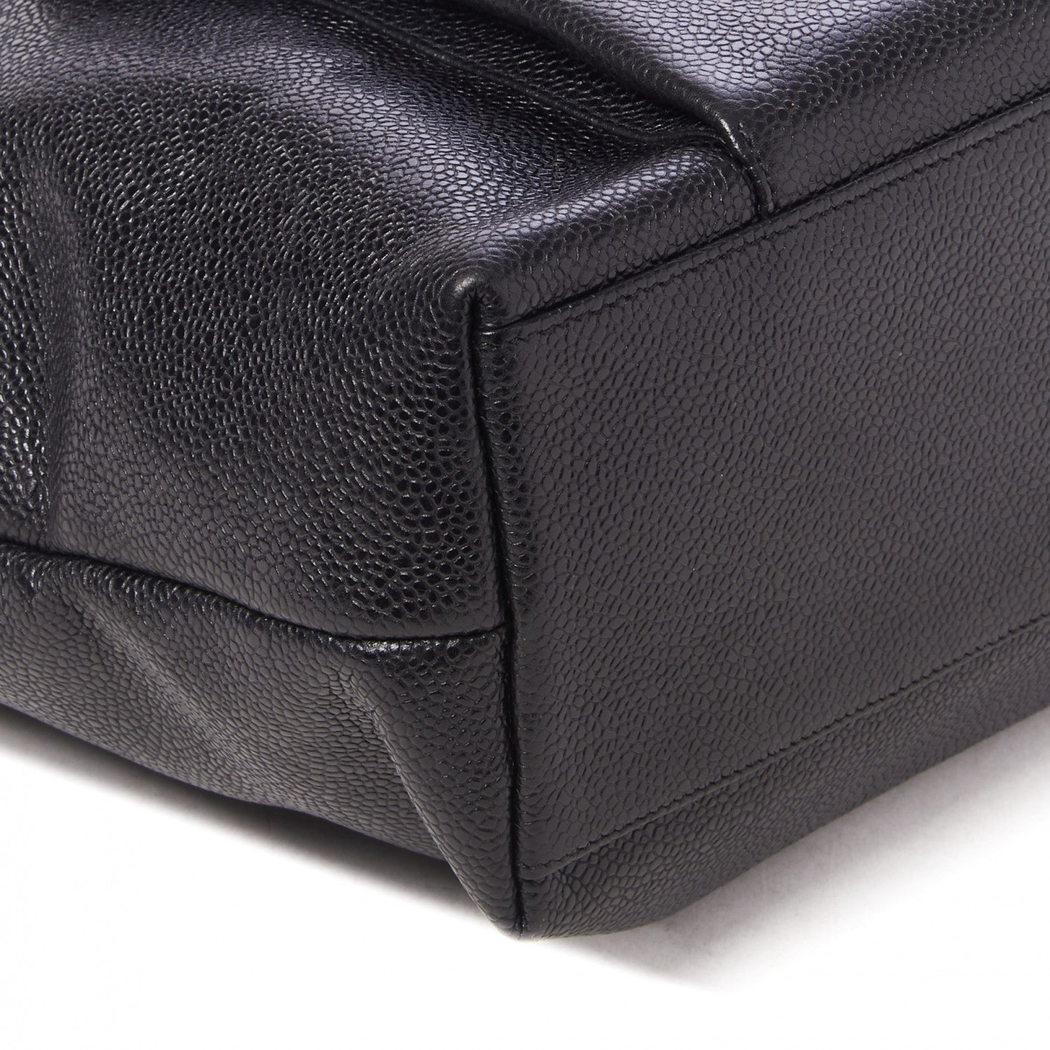 Chanel Caviar CC Shoulder Bag Black 5 of 8