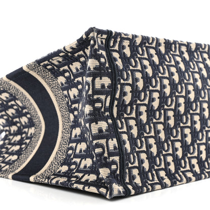 Christian Dior Oblique Medium Book Tote Blue Multicolor 9 of 13