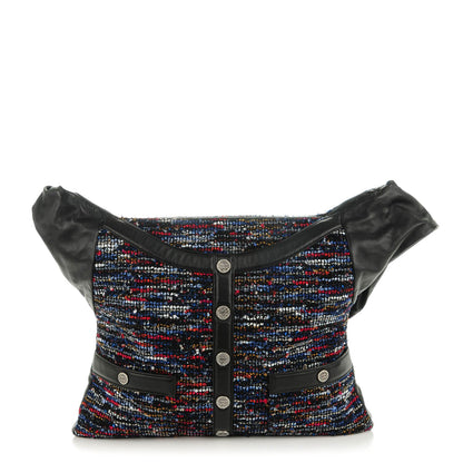 Chanel Tweed Lambskin Large Girl Bag Multicolor Black 1 of 7