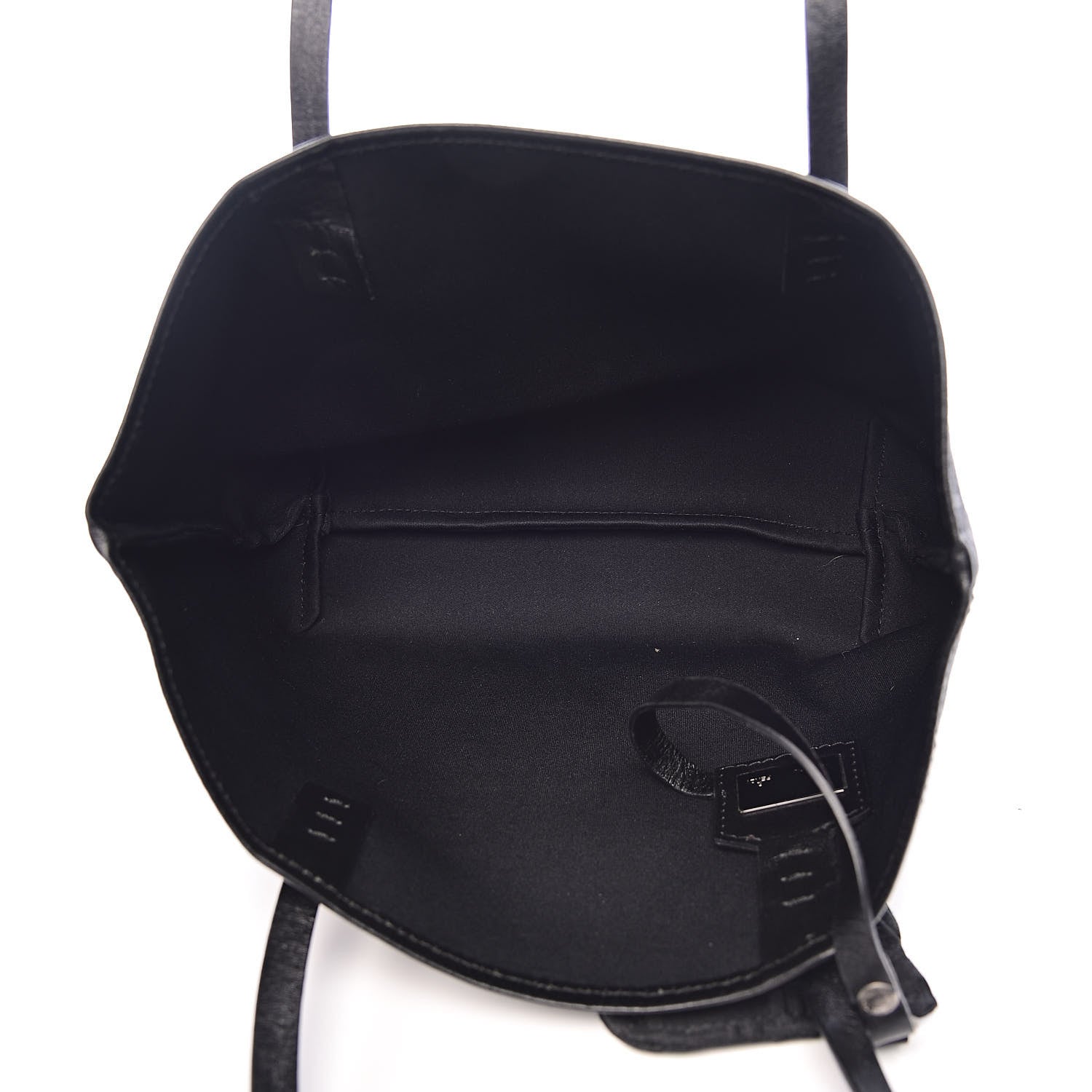 Fendi Zucchino Tote Black 6 of 11
