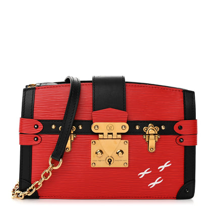 Louis Vuitton Epi Trunk Clutch Red 1 of 9
