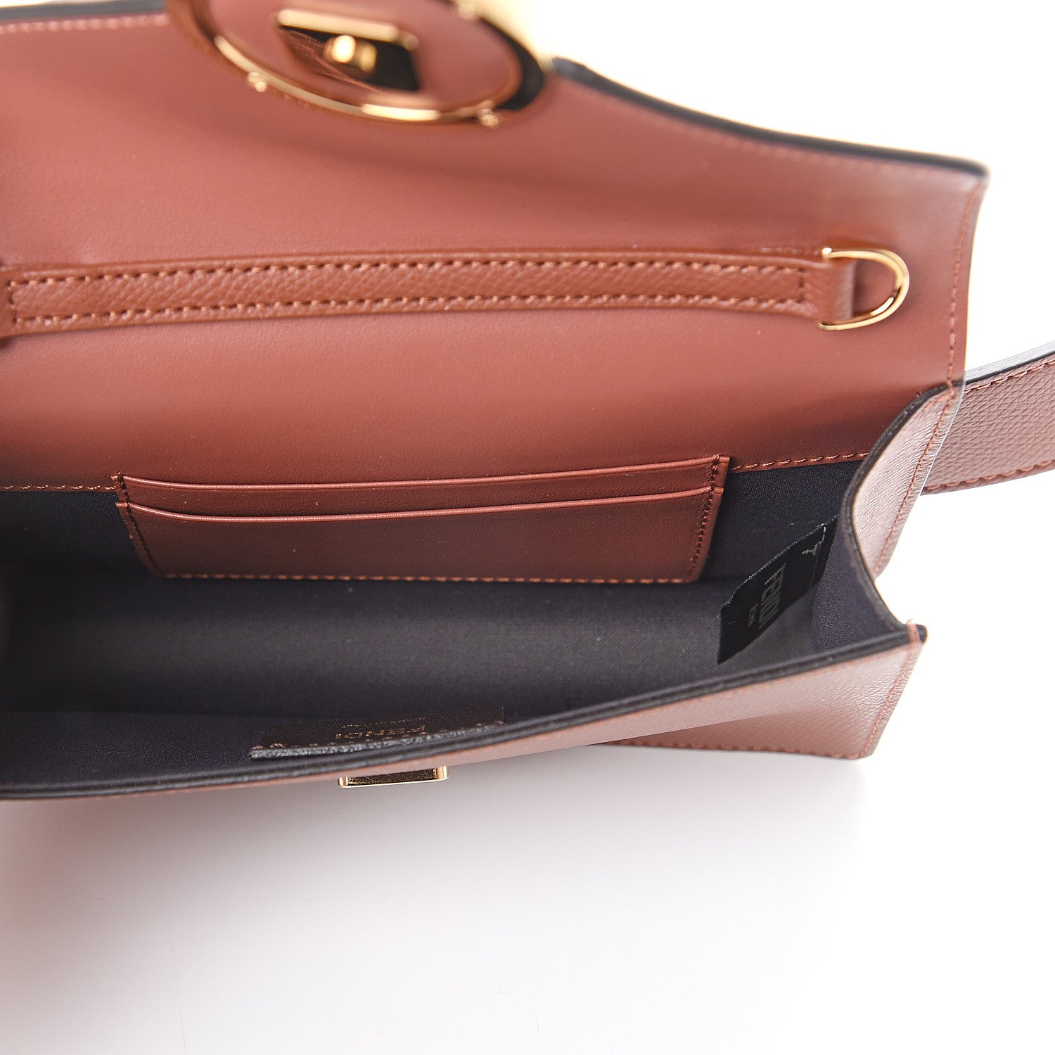 Fendi Vitello Cruise F is Fendi Envelope Belt Bag Rust 4 of 7