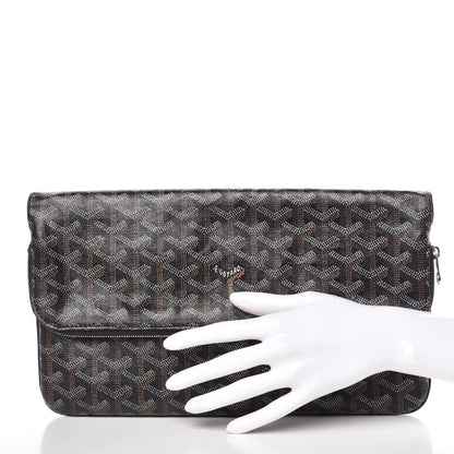 Goyard Goyardine Sainte Marie Soft Clutch Black 2 of 10