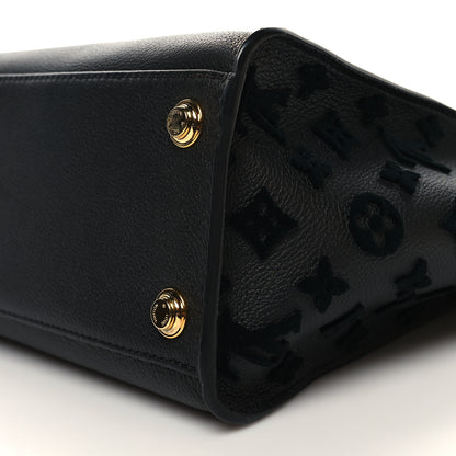 Louis Vuitton Calfskin Monogram Tufting On My Side Black 9 of 9