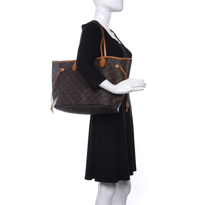Louis Vuitton Monogram Neverfull MM 2 of 9